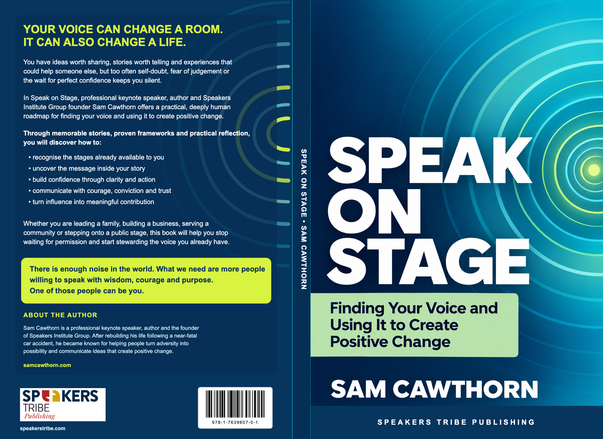 Speak on Stage book cover